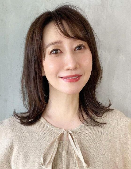 50代女性におすすめのヘアカタログ。大人世代もトレンドを取り入れたい!韓国ハッシュカット