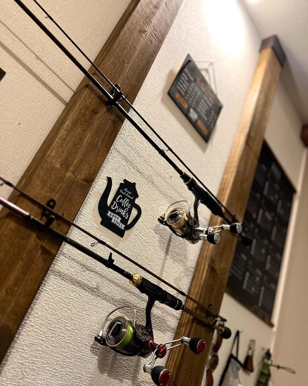 ロッドスタンドがあればいつでも準備万端で出発できる