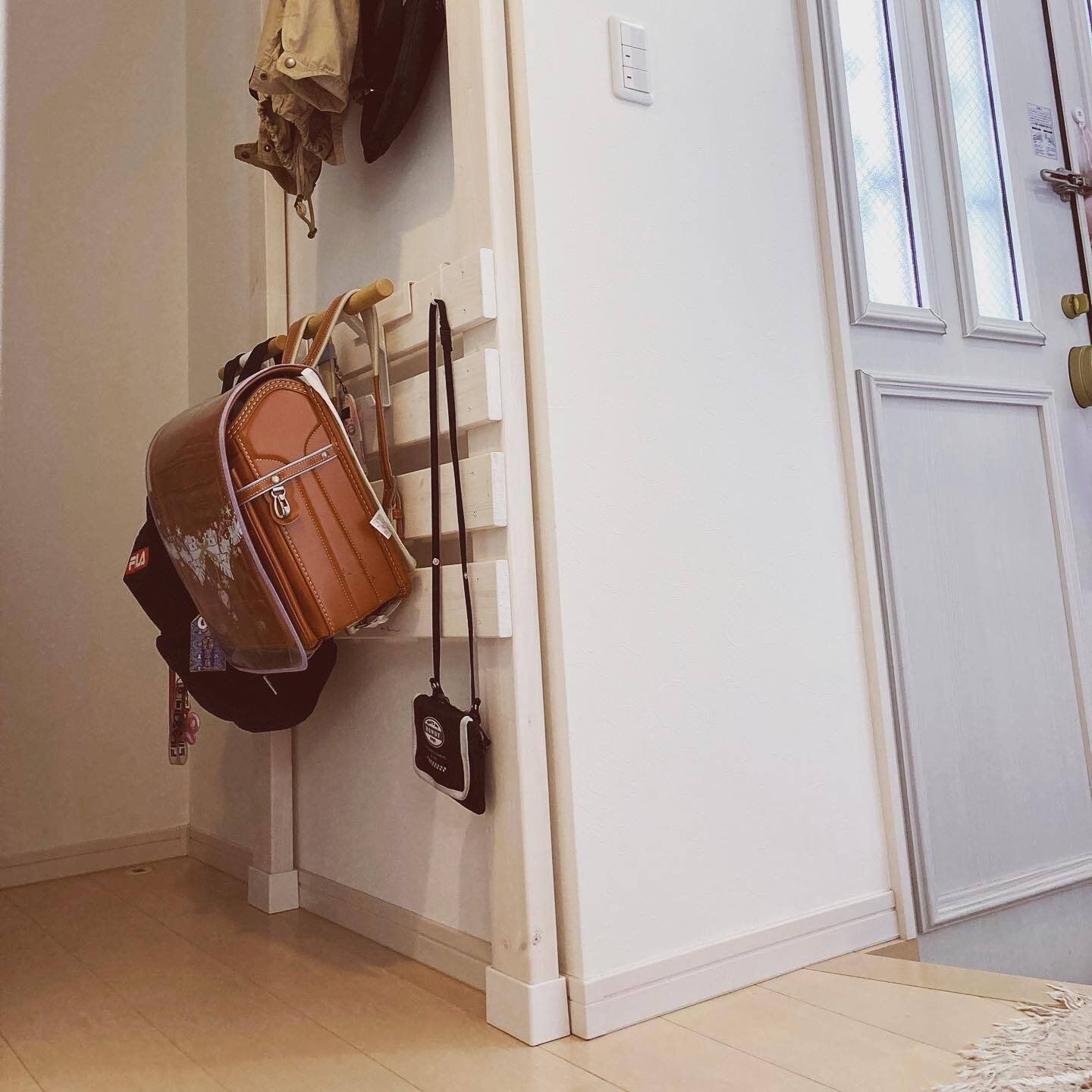 困ってたカバンの置き場所も解決！