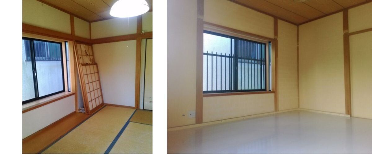 和室を洋室へ