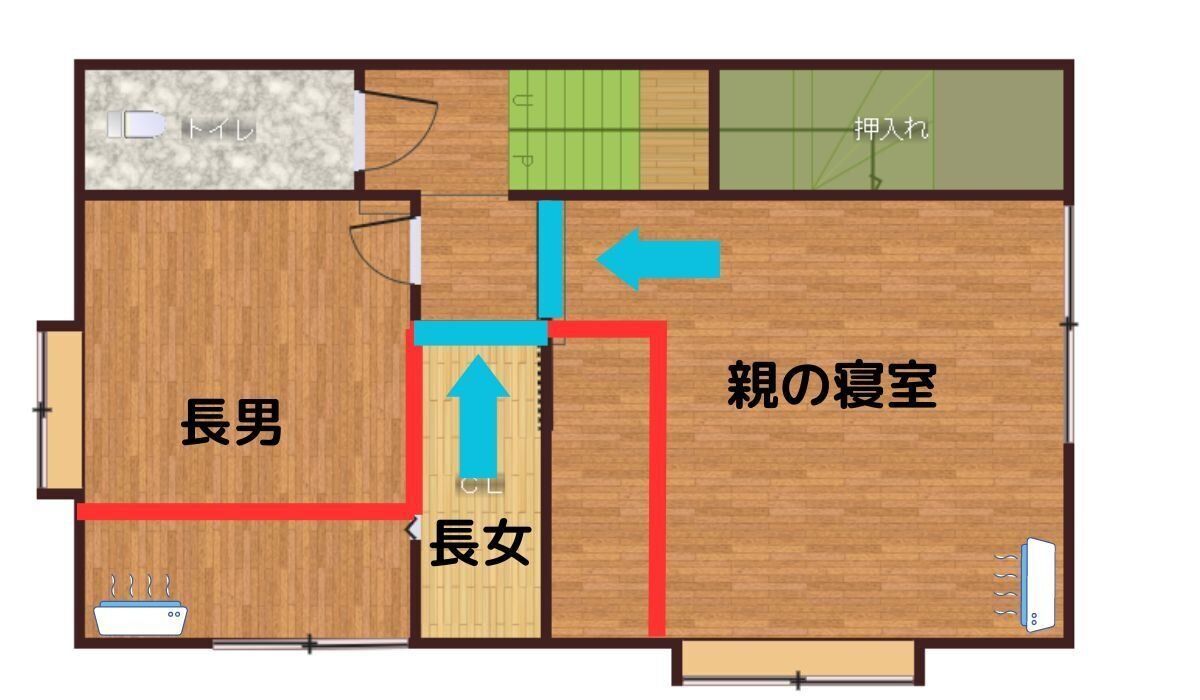 間取り変更プラン３