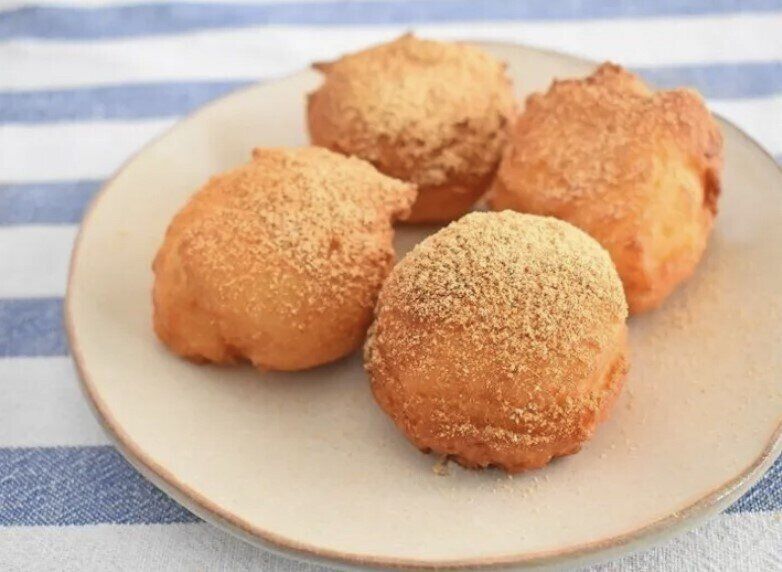 【主材料２つ】やみつき♪きなこドーナツ