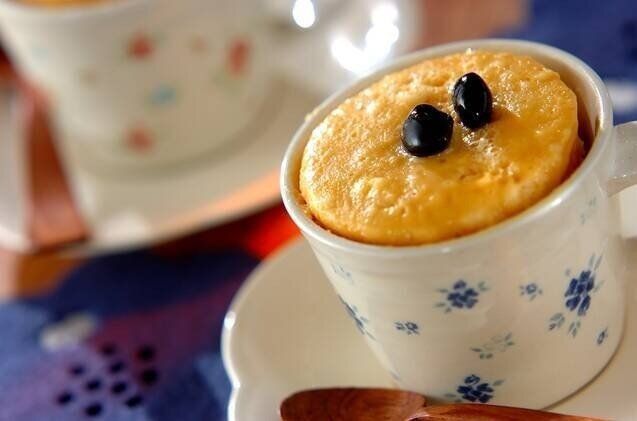 きな粉入りふんわりカップケーキ