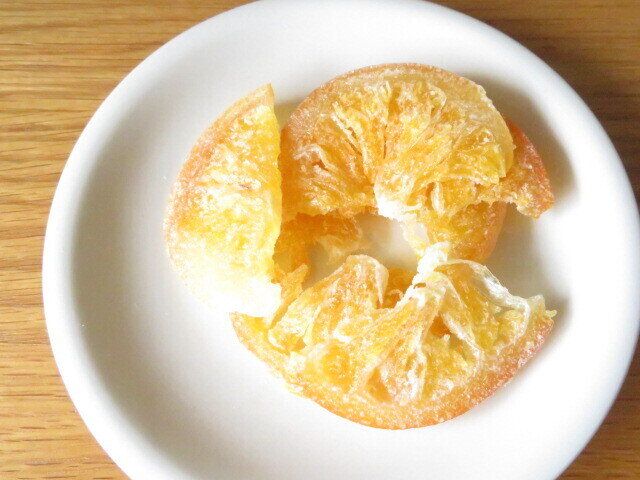 ドライフルーツ　はっさく　中身