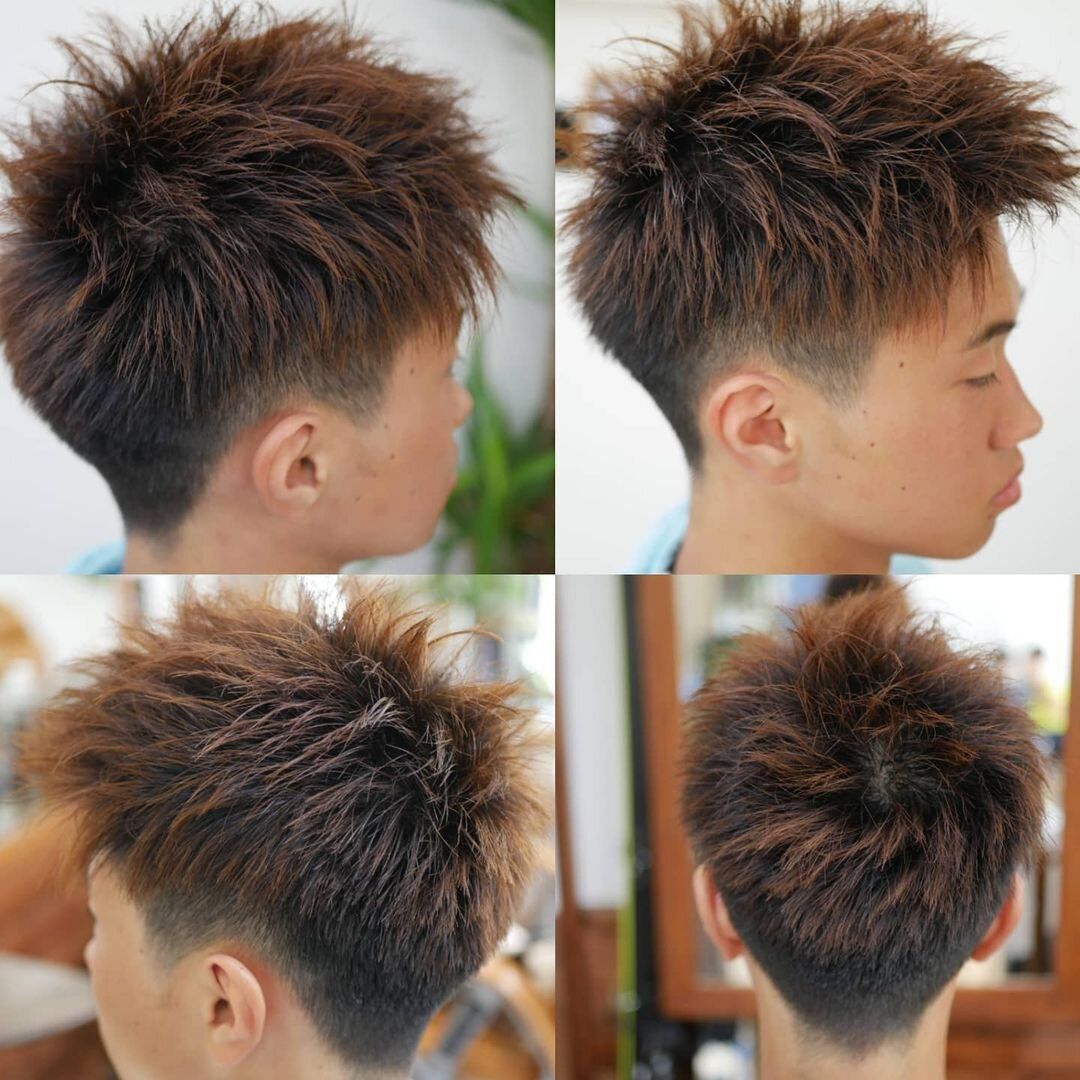 高校生の男の子に似合うヘアスタイル 刈り上げツーブロック!さっぱりとした印象