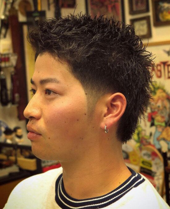 クールに決めたい!トレンドのソフトモヒカン