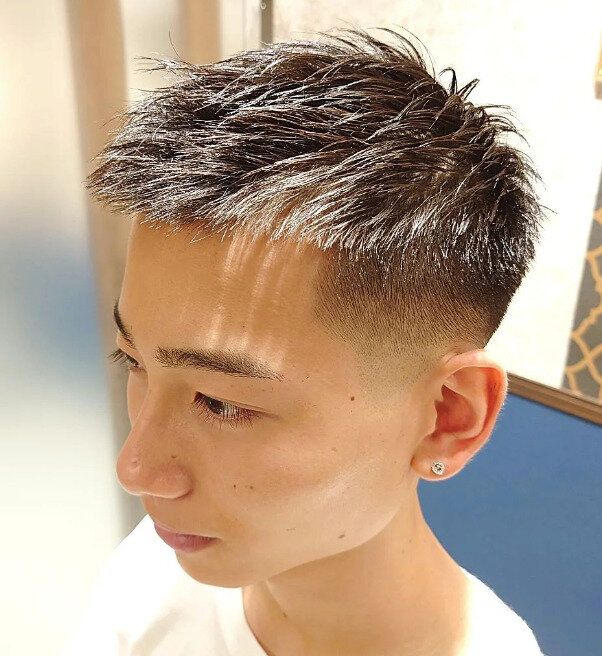 男らしいデザインがクール!王道のソフトモヒカン