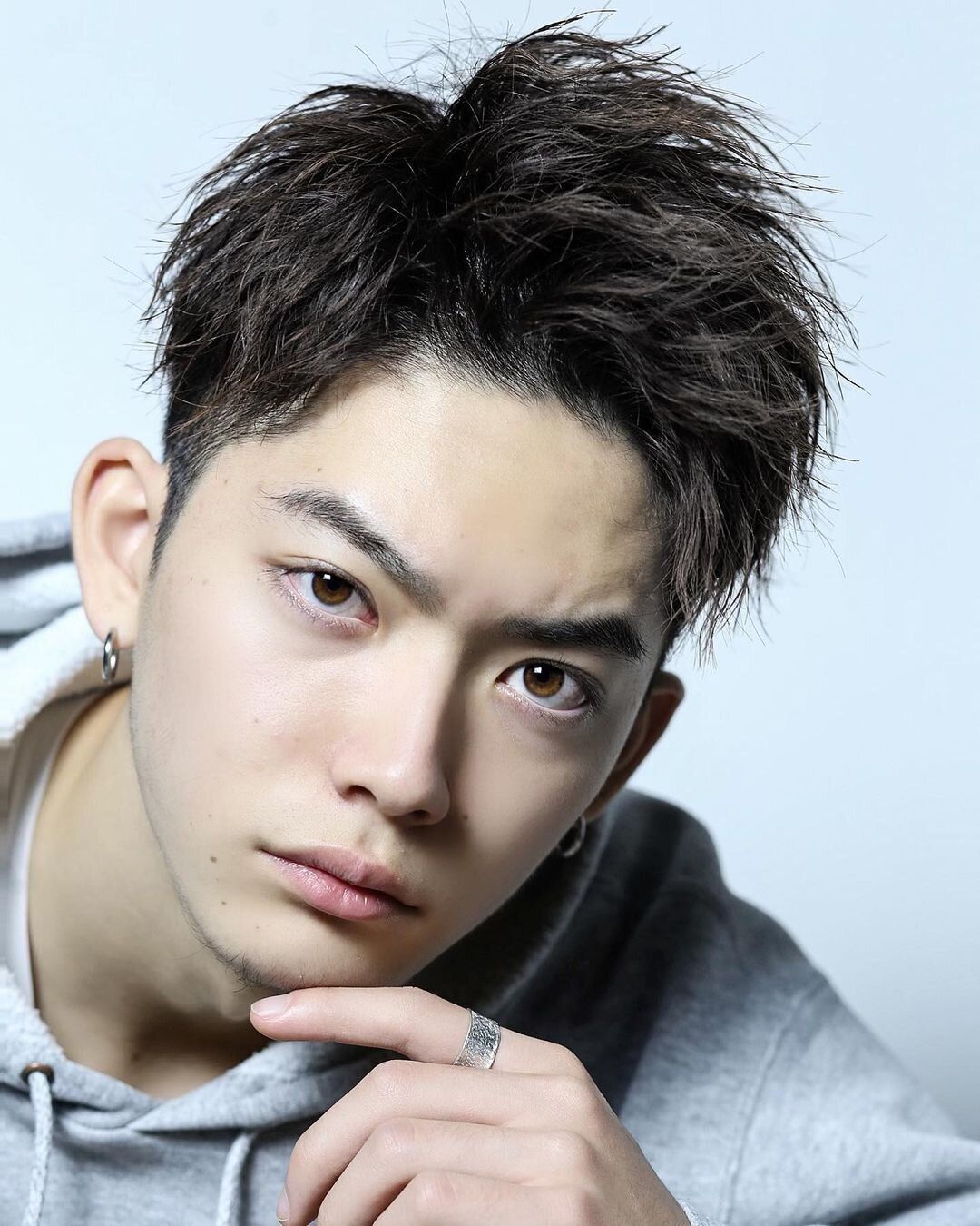 かっこいい高校生男子になれる!ソフトツイスト×アップバングならクセ毛も活かせる!