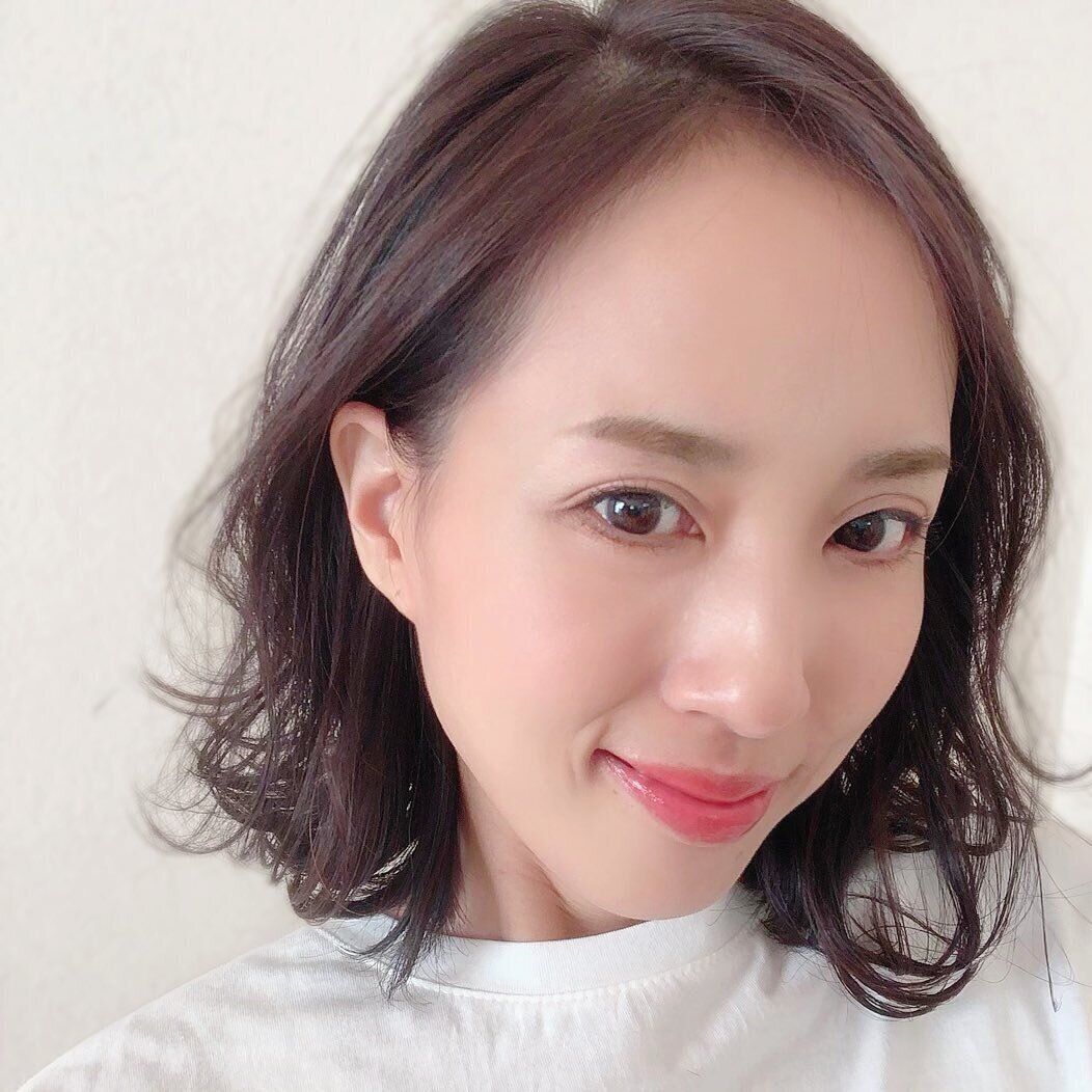 40代女性に人気のセミロング・ミディアムヘア!パーマ一つでアレンジいらずの簡単ヘアスタイル!