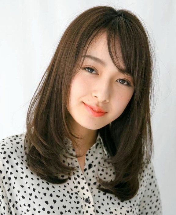 クルクルドライヤーで簡単!内巻きセミロング