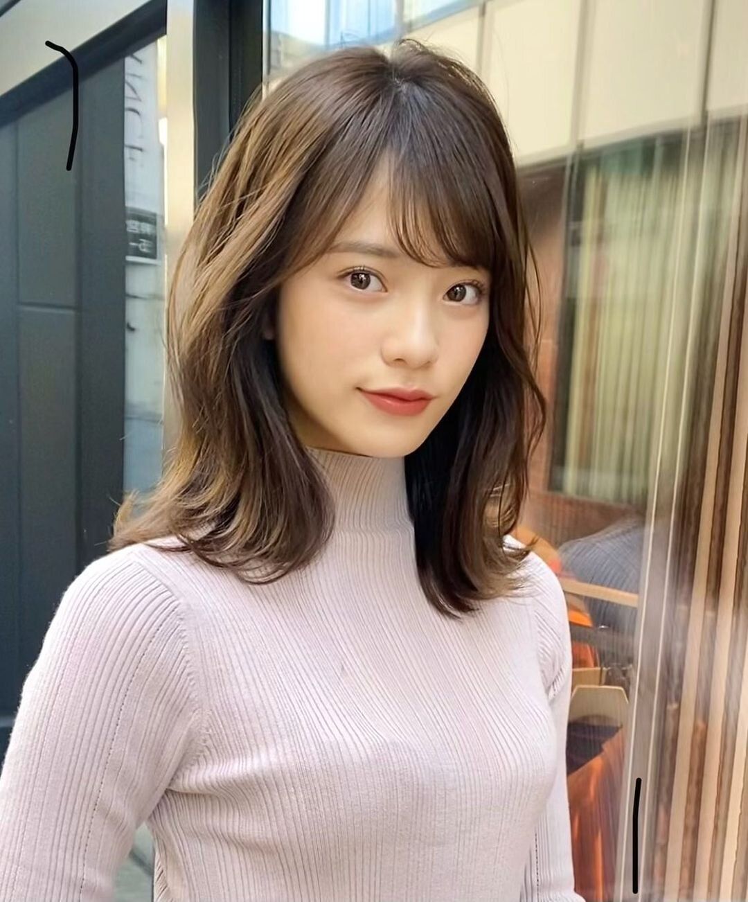 40代女性に人気のセミロング・ミディアムヘア!おしゃれなくびれミディアムヘア