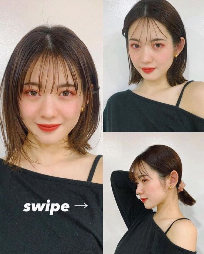 何通りも楽しめる!アレンジ自在のミディアムボブ