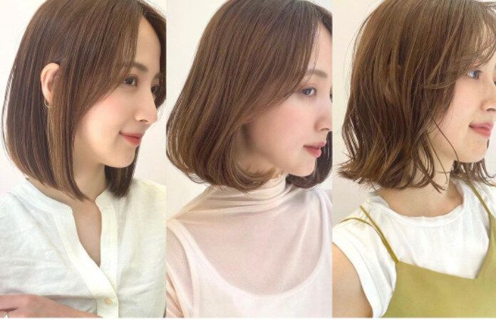 巻きやすくてヘアアレンジがしやすい!顎下レングスボブ