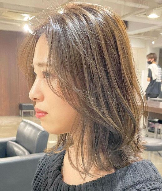 40代女性に似合うボブ。トレンド感があって真似してみたい!ミディアムレイヤーボブ