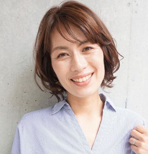 大人の余裕を感じる!リッチなウェーブボブ