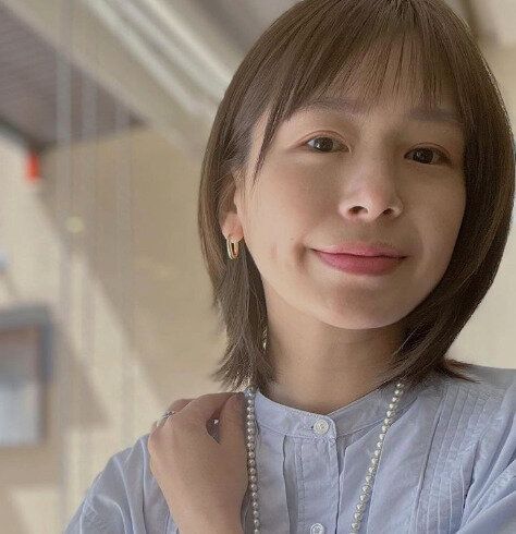 ナチュラルな外ハネがおしゃれ!前上がりボブ