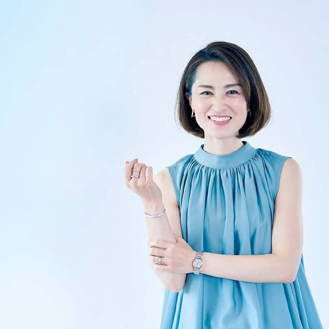 40代丸顔に似合うヘアスタイル ベーシックボブでリセットヘア!