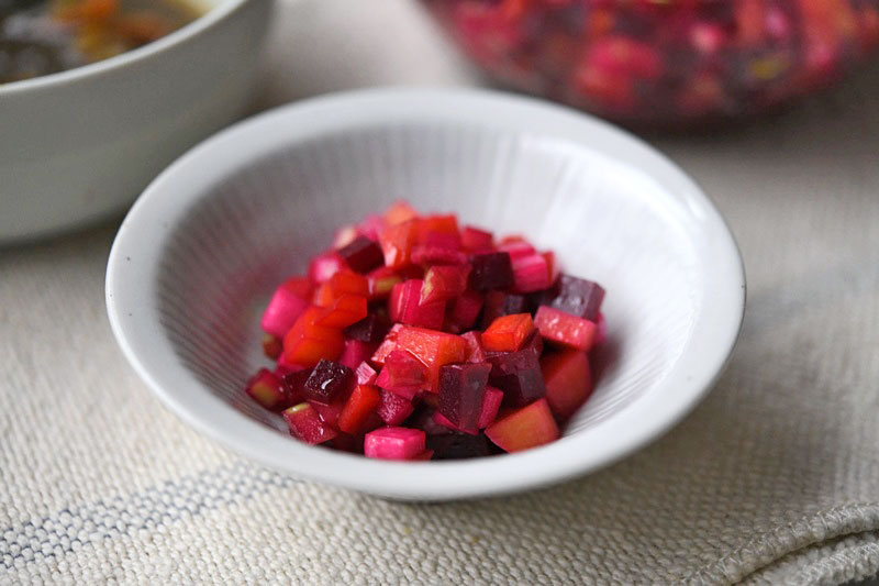 ビーツサラダ