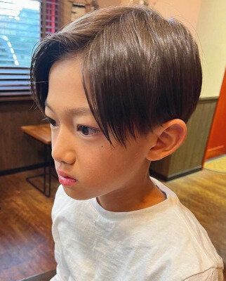 韓国アイドル風!サラサラ前下がりショート