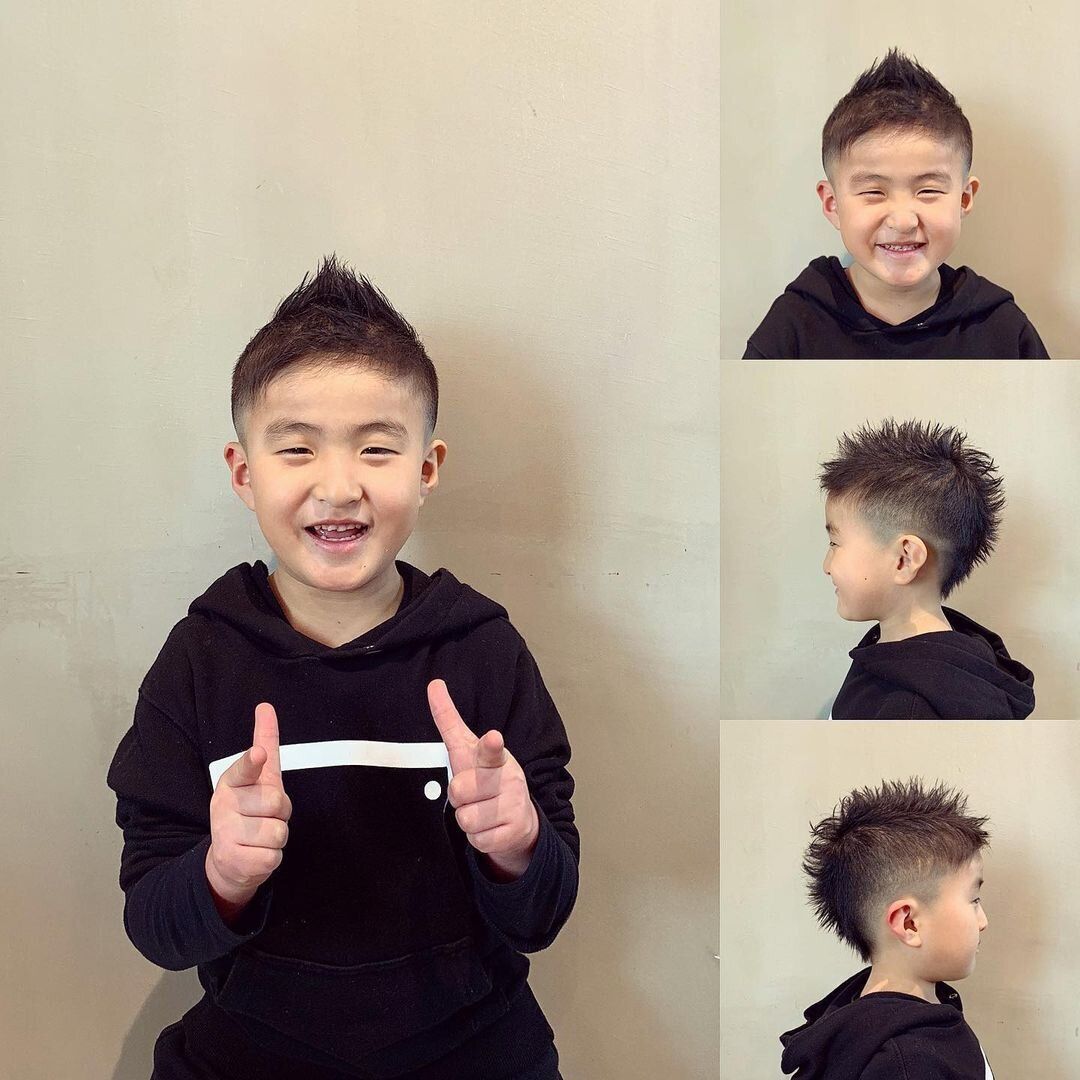 おしゃれ小学生男子の髪型・ヘアカタログ!サッカー少年におすすめクールなモヒカンスタイル