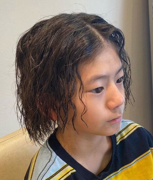 アレンジ自在!ツイストスパイラルパーマ