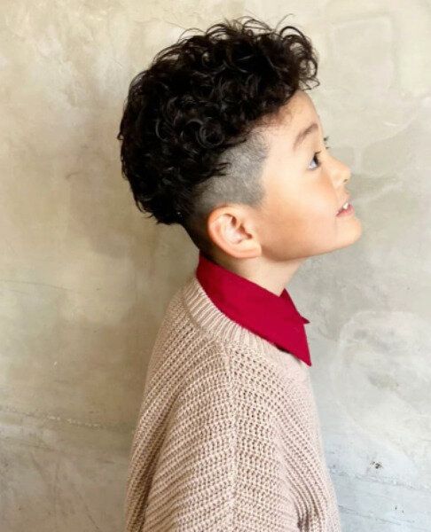 みんなと被らない!おしゃれ小学生のパーマヘア