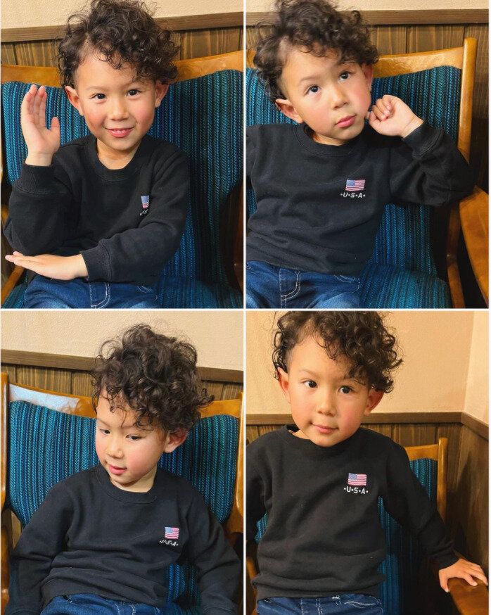 おしゃれ小学生男子の髪型・ヘアカタログ。くるくるクセ毛がかわいい!ショートヘア