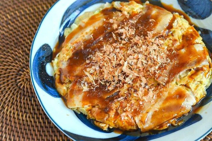 オートミールお好み焼き