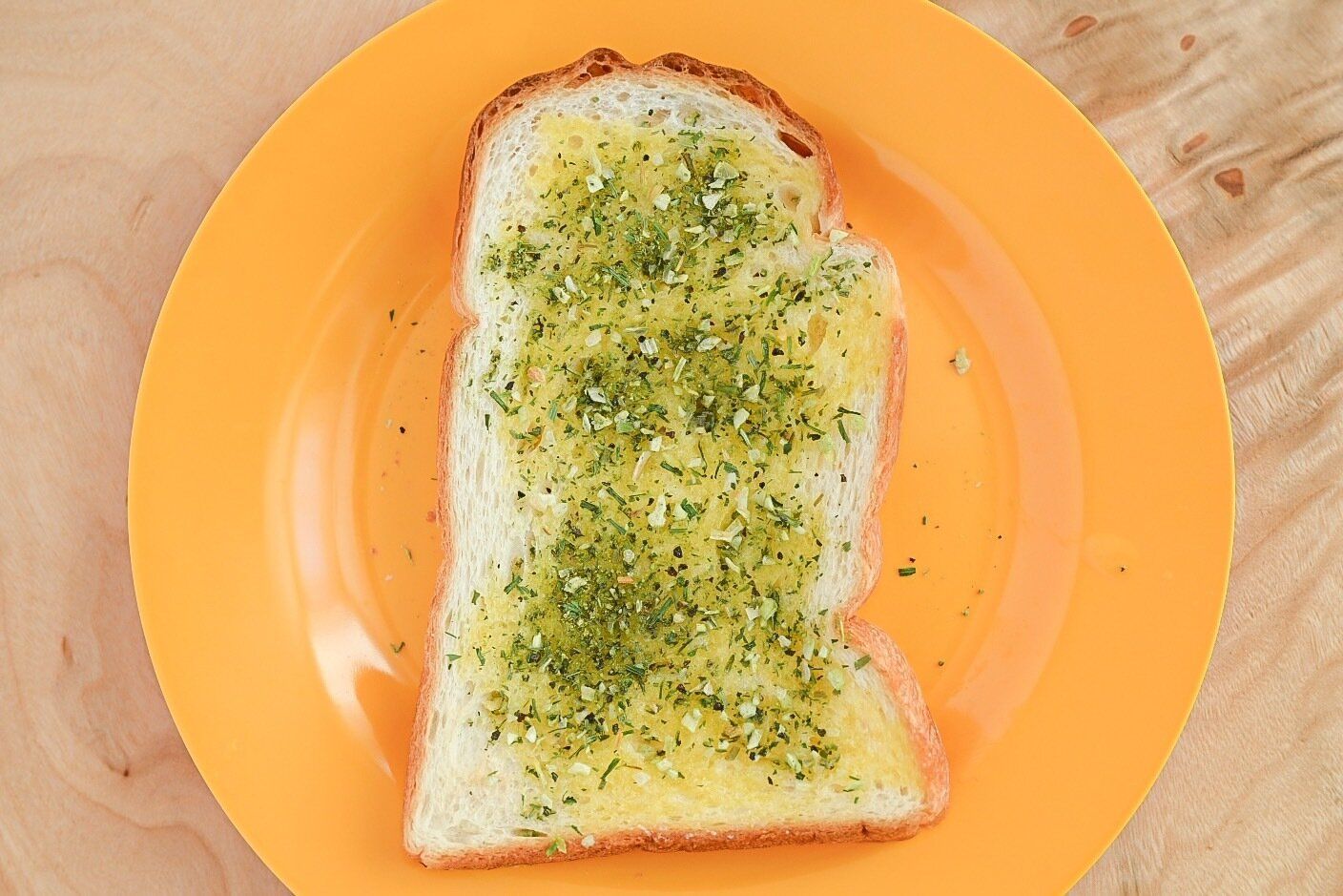 グリーンゴッデスシーズニングのトースト