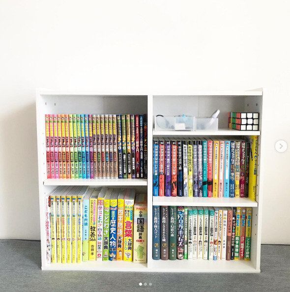 ニトリのマルチラックに書籍を収納!