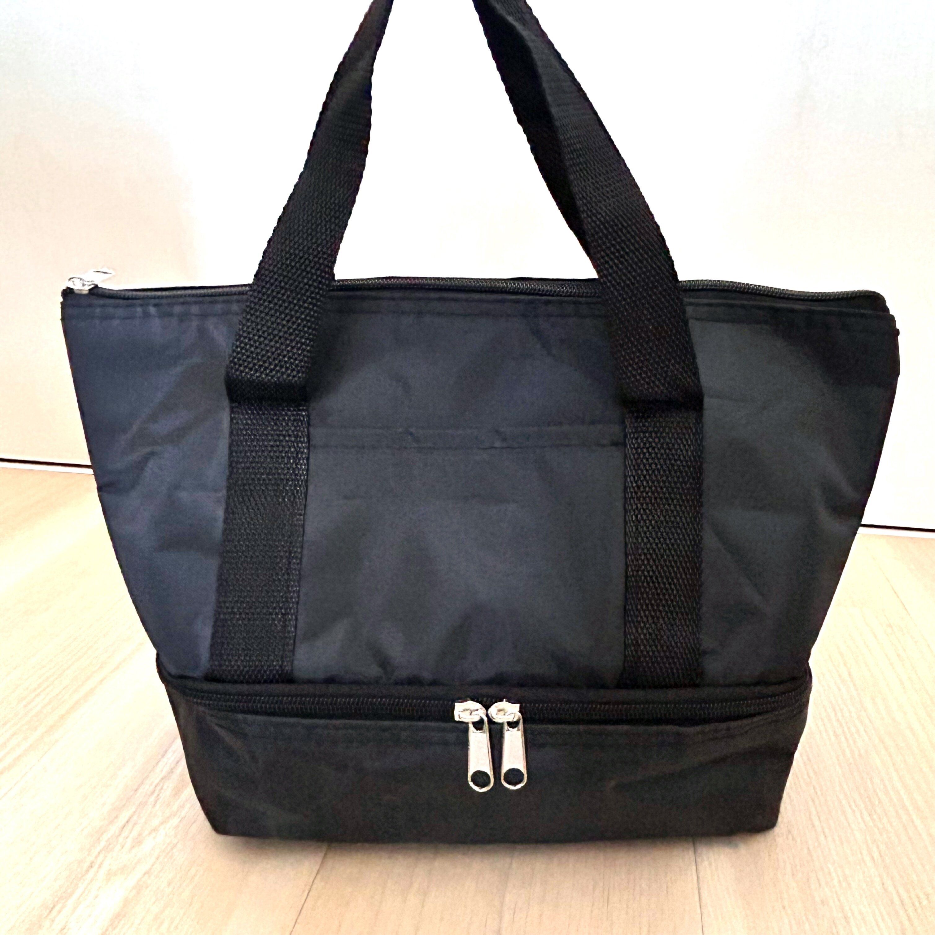 別々に入れられる「ランチバッグ二段式」