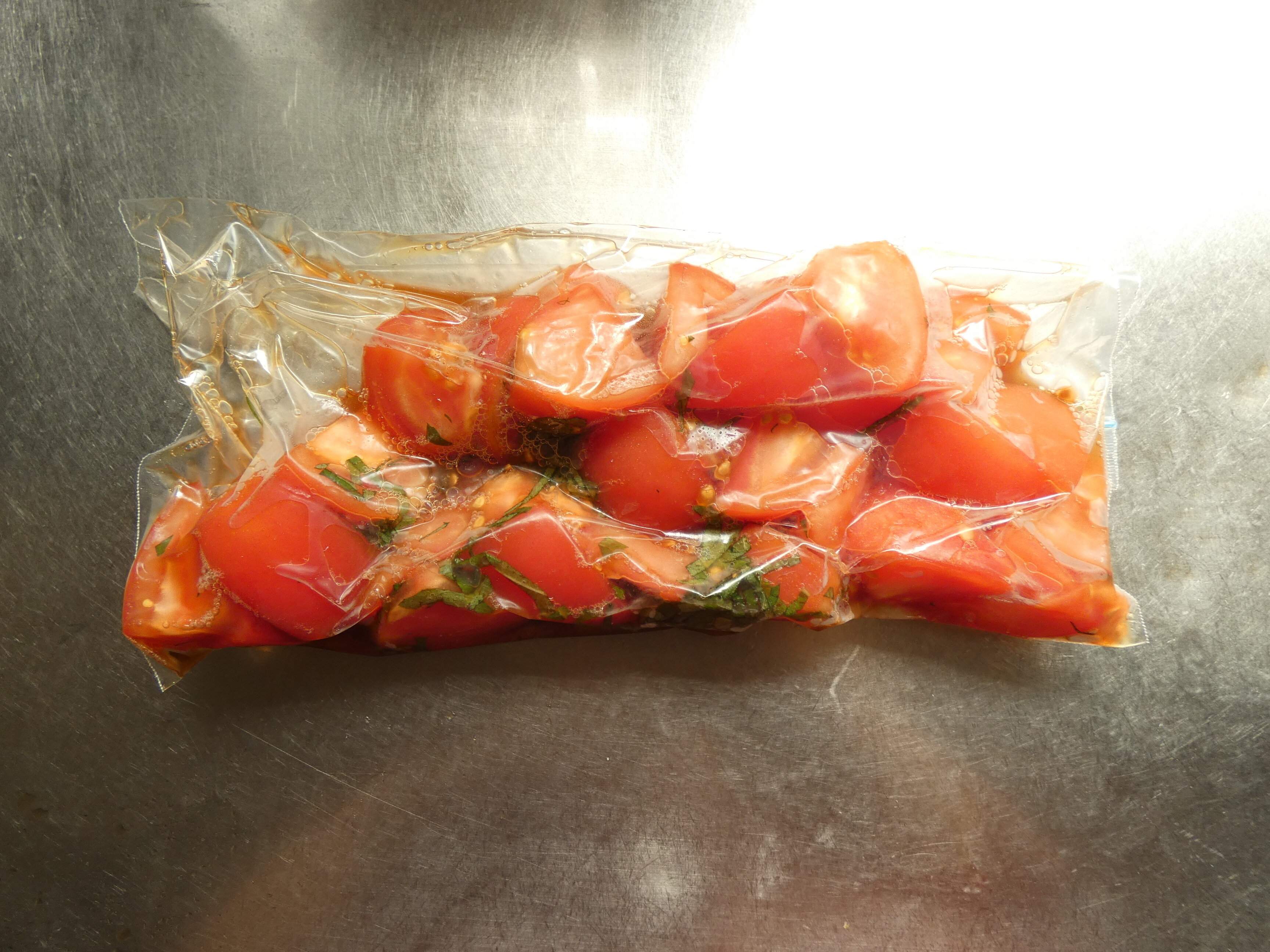 トマトのシソめんつゆ漬け2