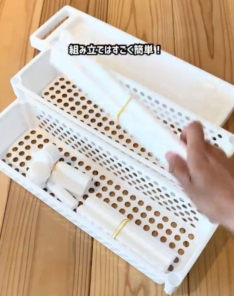 550円とは思えない!「組み立て式ラック」