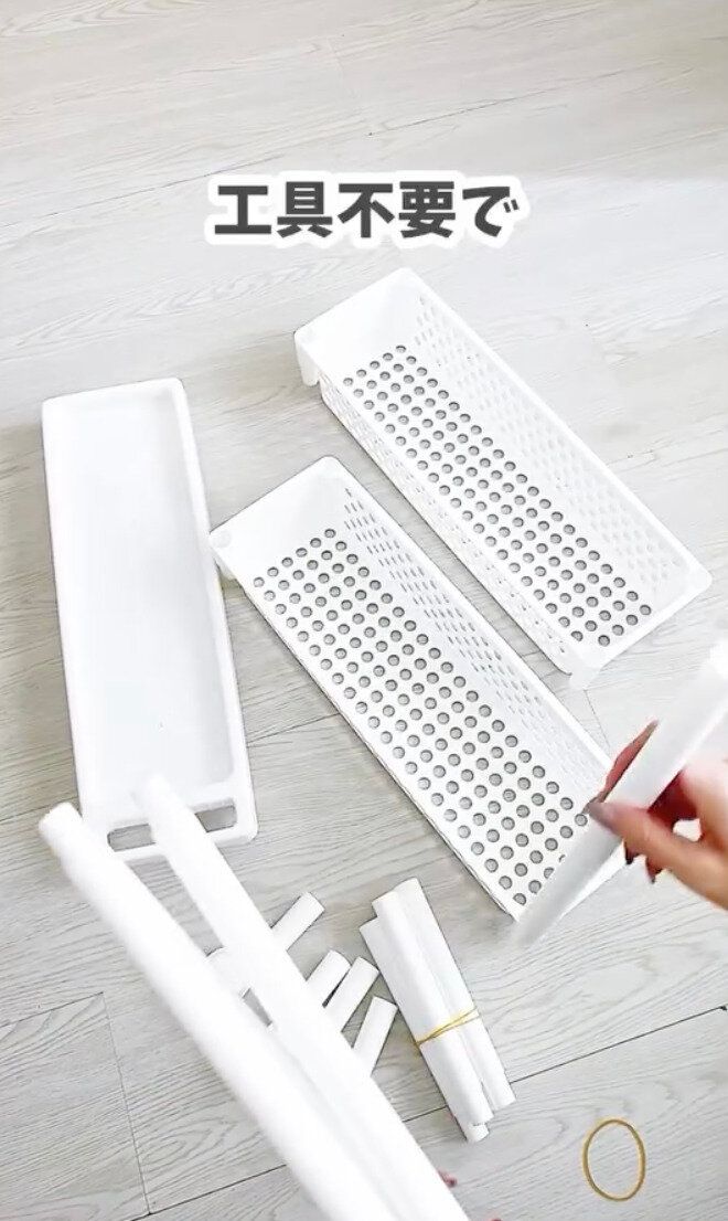 えっ！これもダイソーなの？「組み立て式ラック」