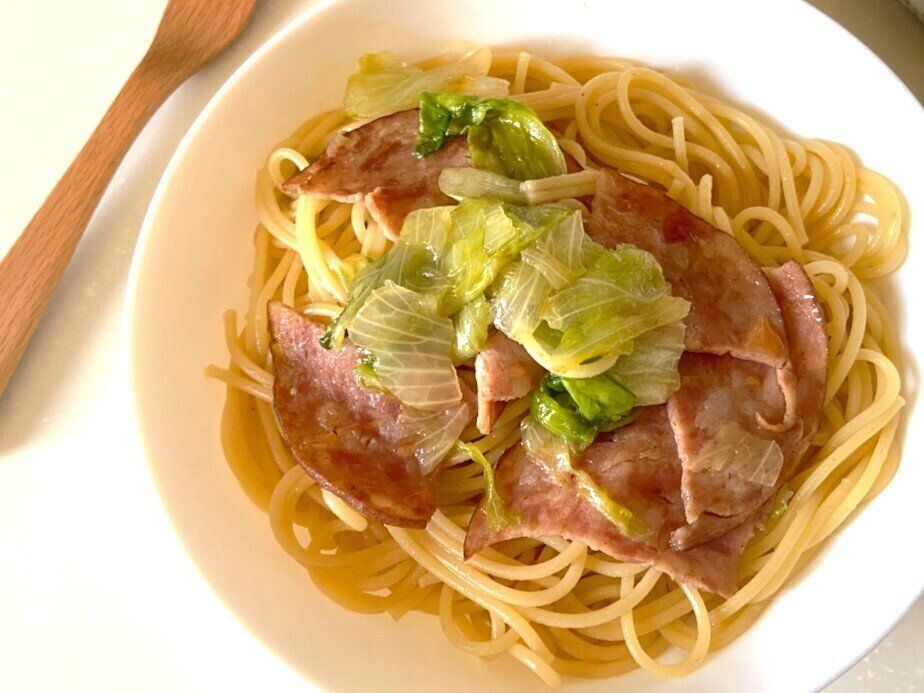 スパゲティの具材に