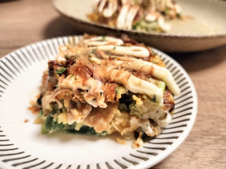 小麦粉を使わない！のに不思議とおいしくなるお好み焼き