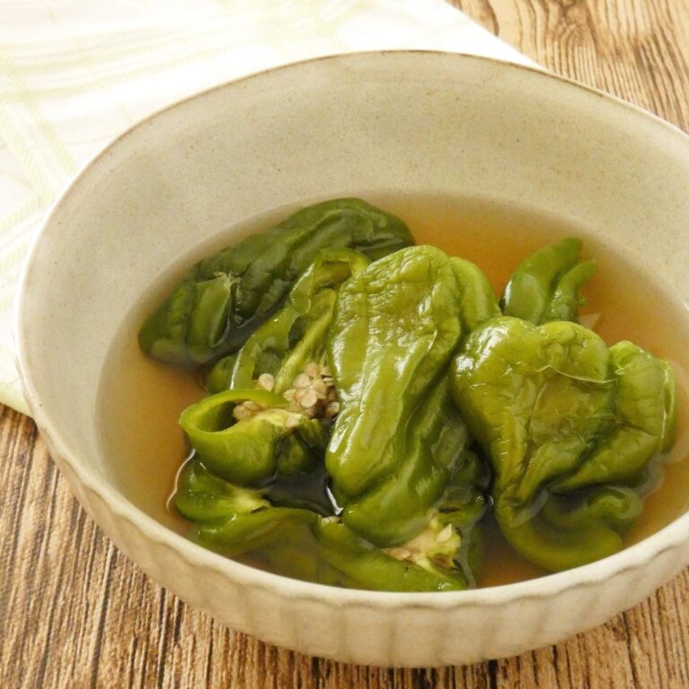やらなきゃもったいない！ピーマンの1番おいしい食べ方！