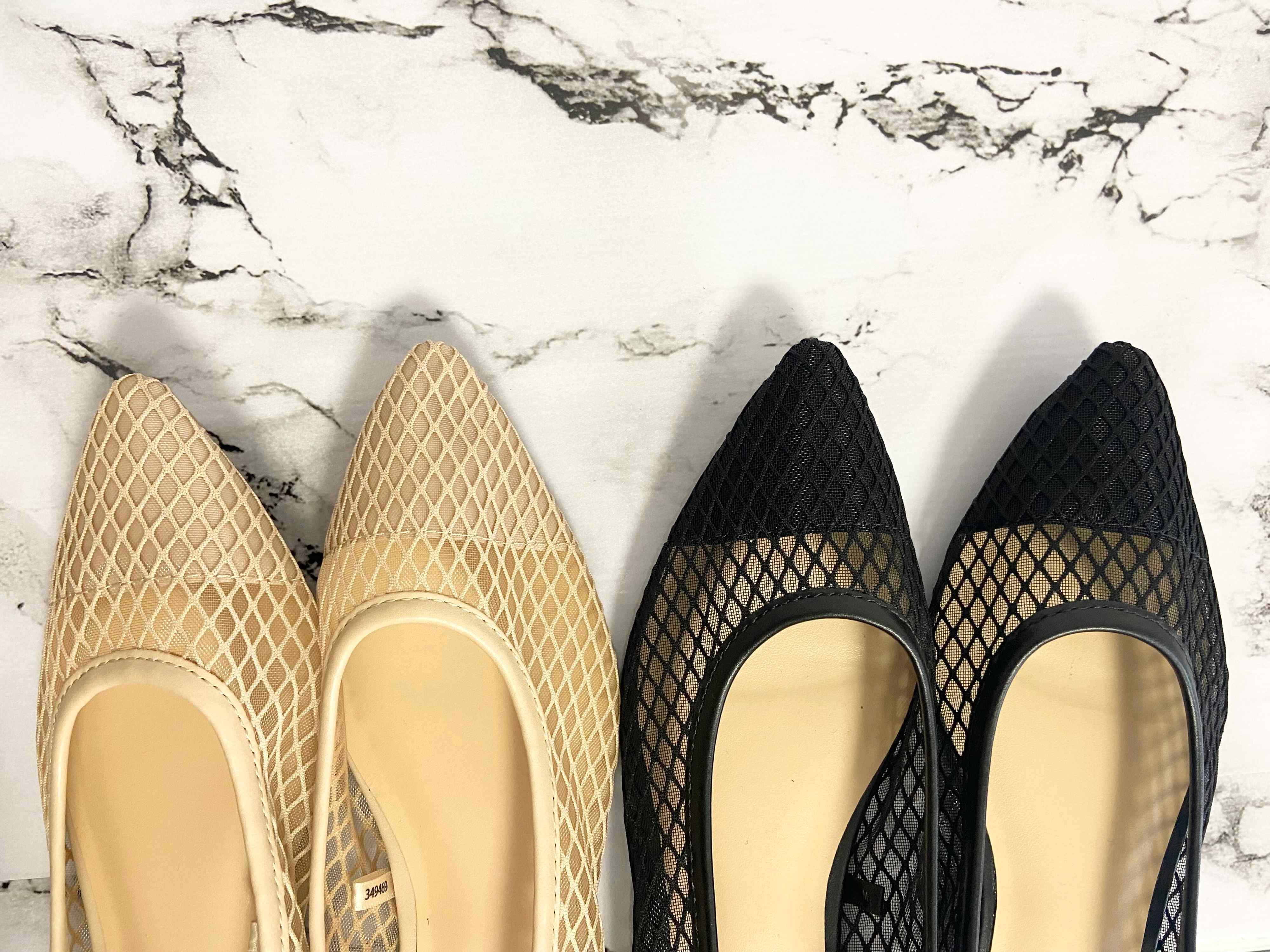 GU　チュールフラットシューズ