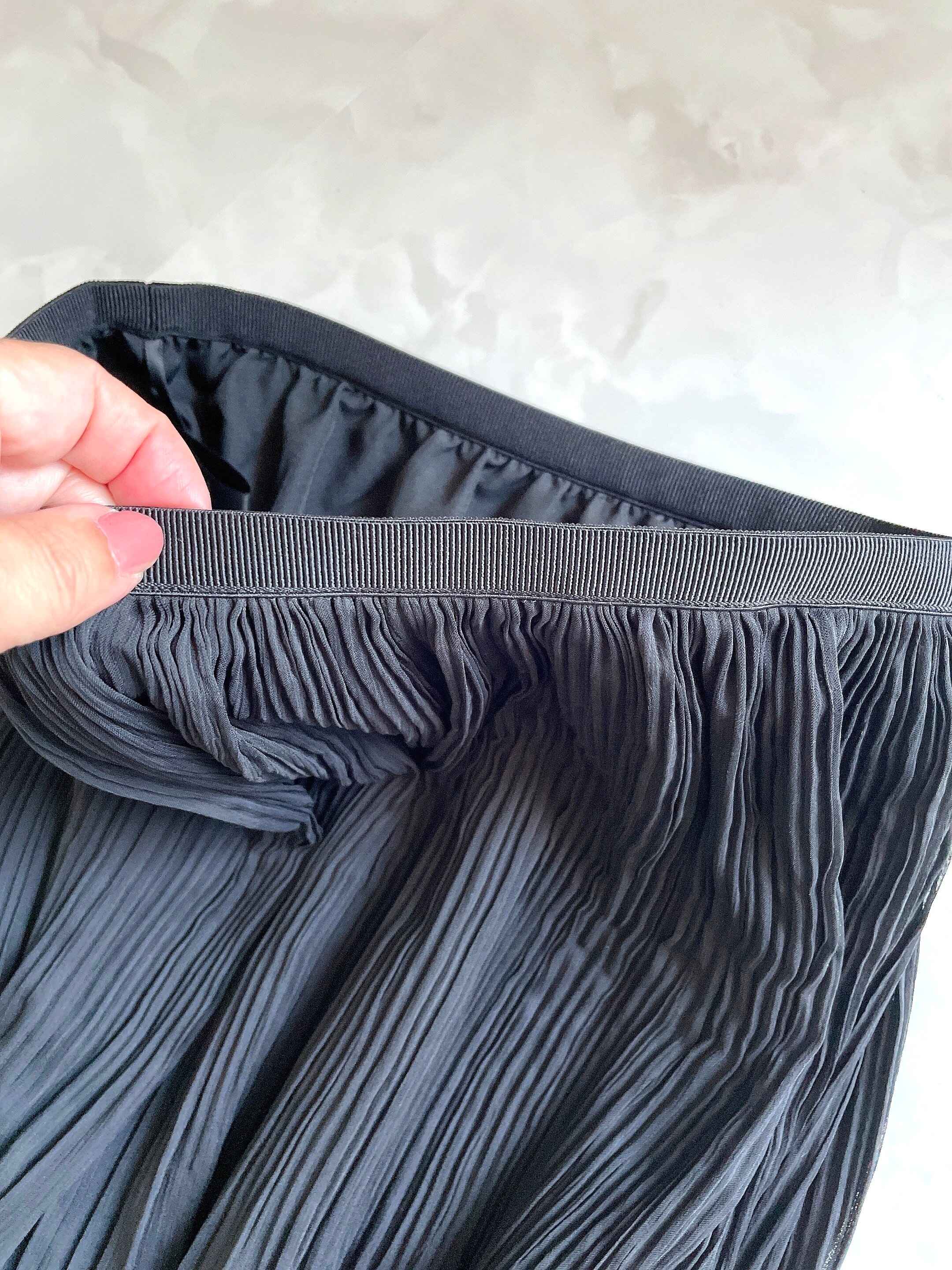 ユニクロ　シフォンスカート