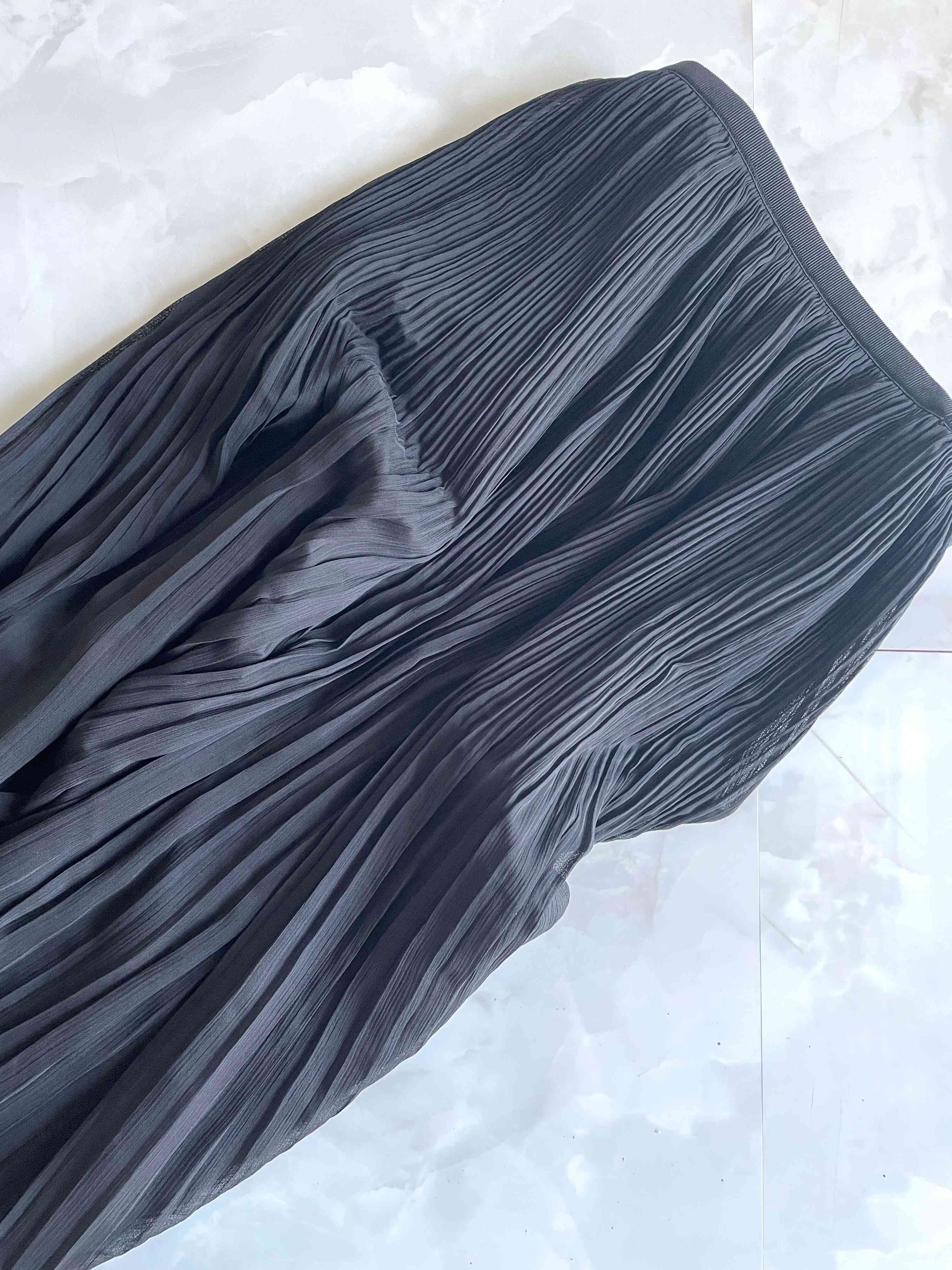 ユニクロ　シフォンスカート