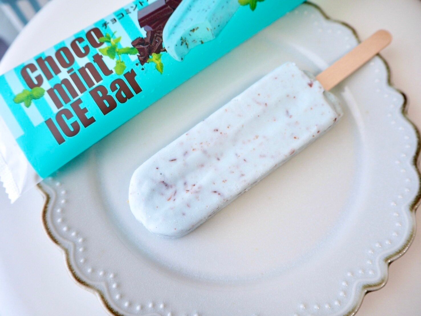 シャトレーゼ「チョコミントバー」商品写真