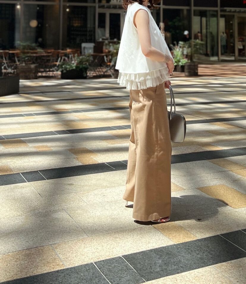 ユニクロ ワイドチノパンツ