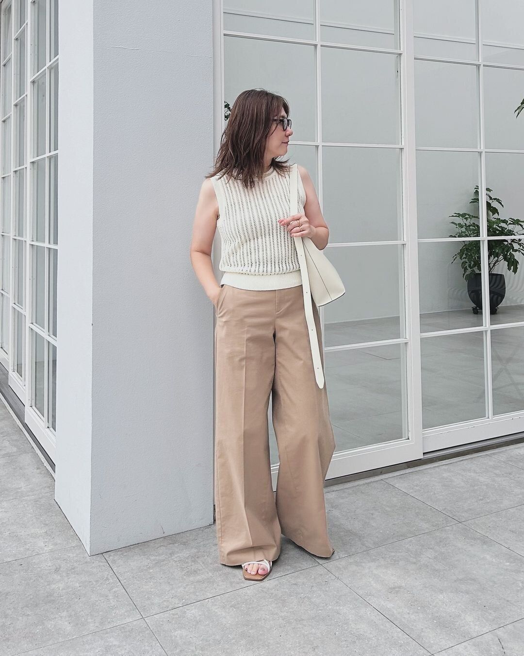 オシャレと涼しさを両立！この夏大活躍する【ユニクロ】のメッシュセーターがイチオシ