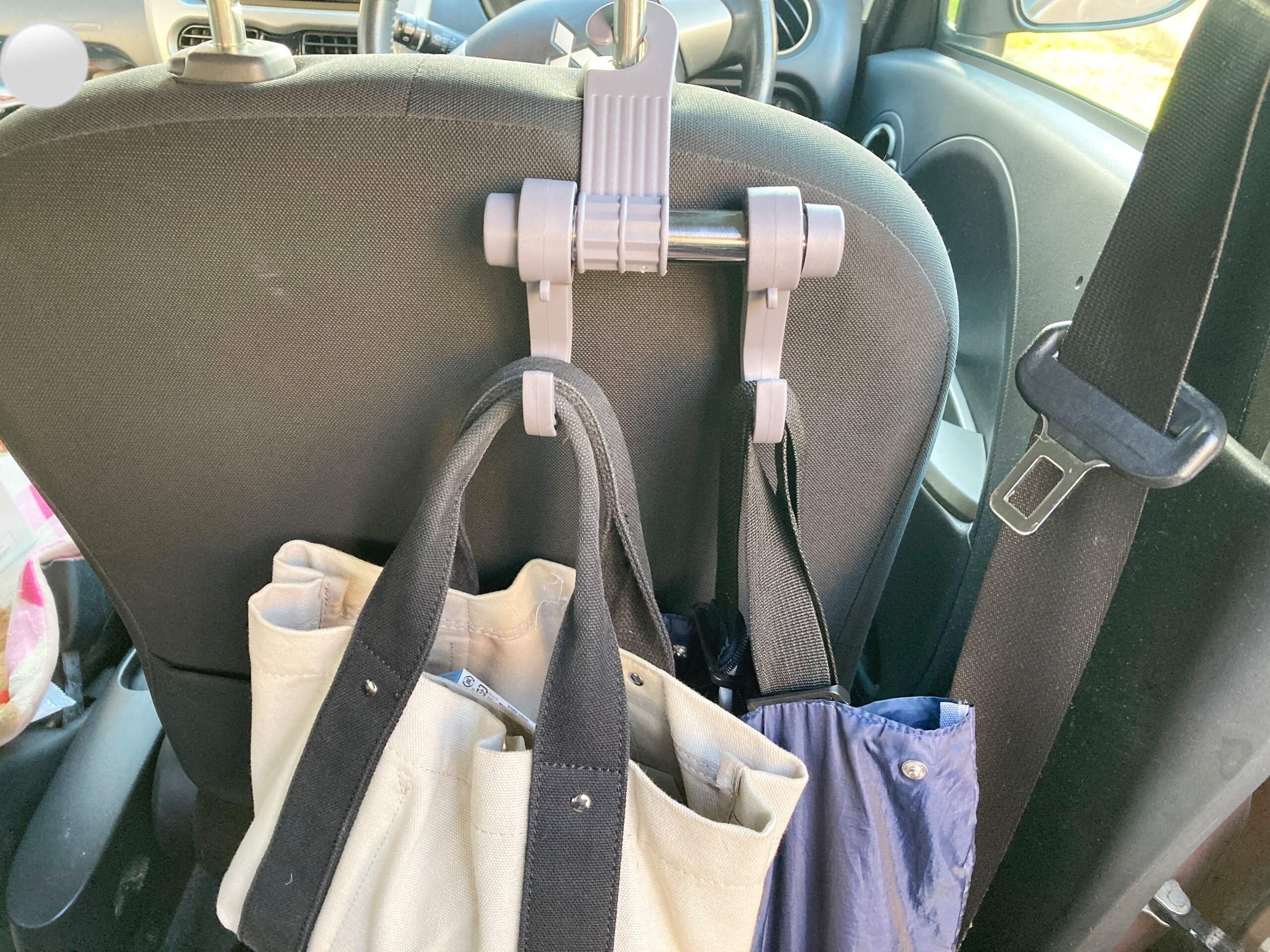 ダイソー車のシートフック