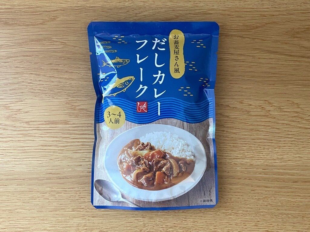お蕎麦屋さん風だしカレーフレーク