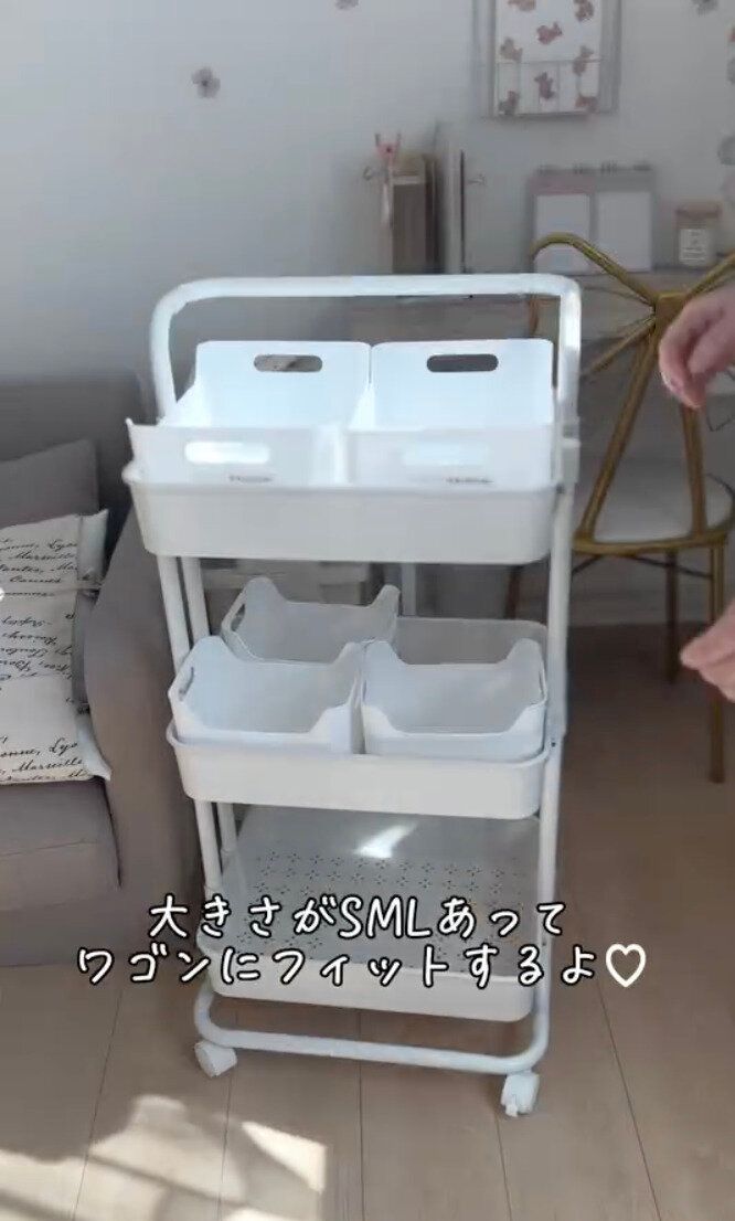 セリアにあるって知ってる？ワゴン整理に「ワゴンストッカー」