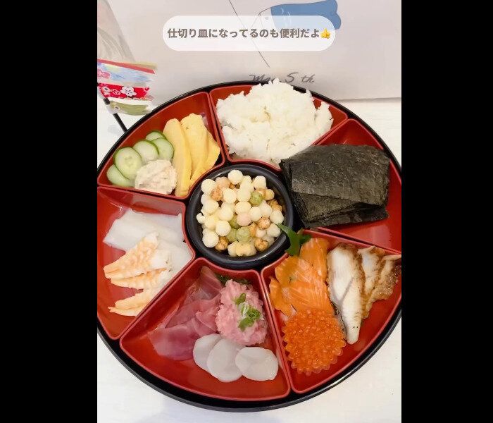 【ダイソー】イベント時に大活躍！手巻き御膳