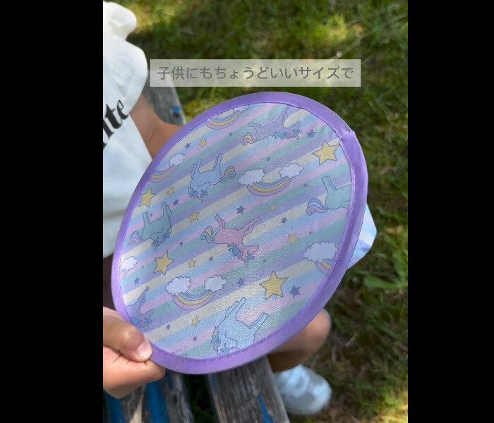 【ダイソー】すぐ完売とうわさの!?折りたたみうちわ