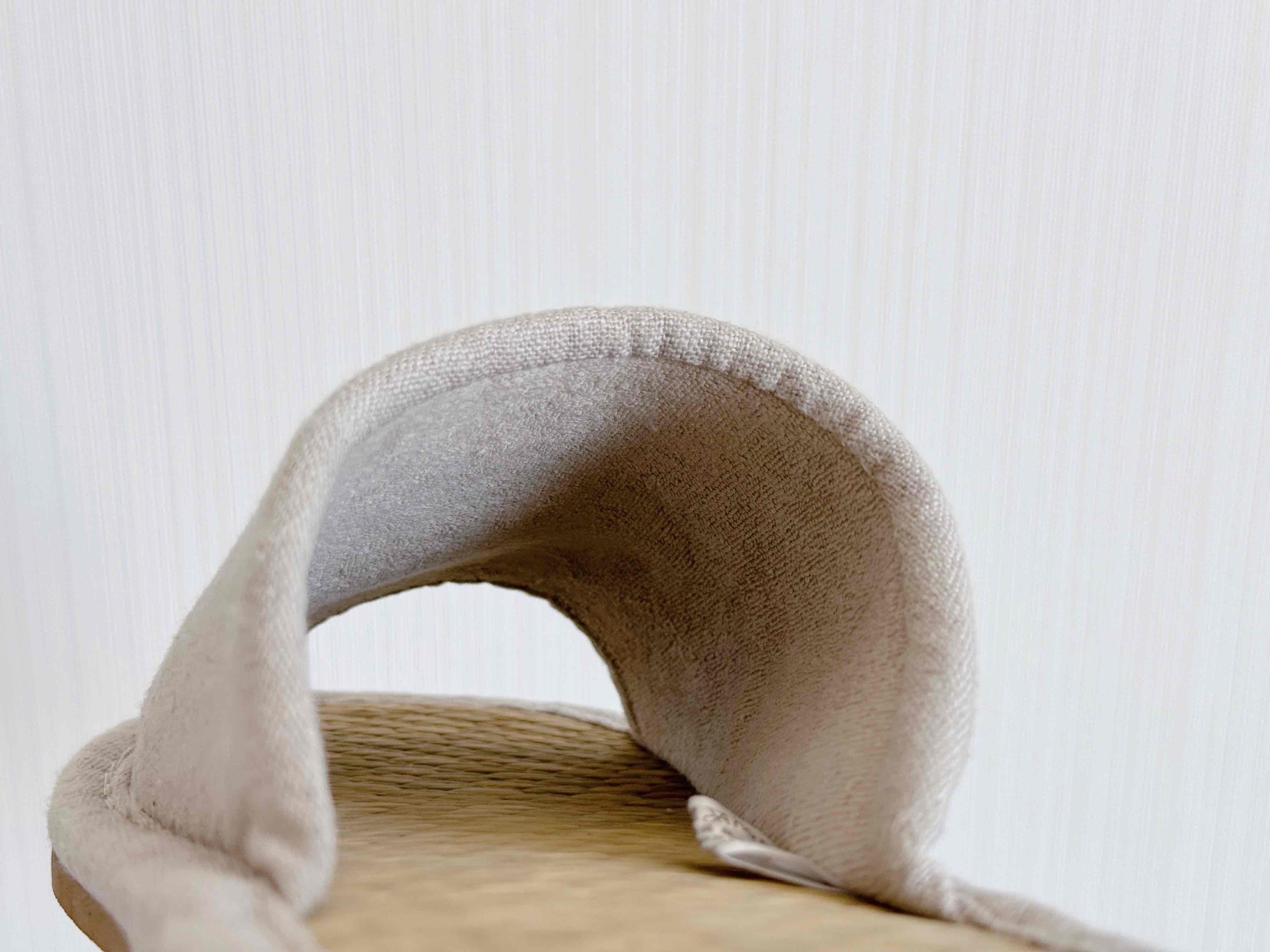 2．甲裏の素材にもこだわっているから