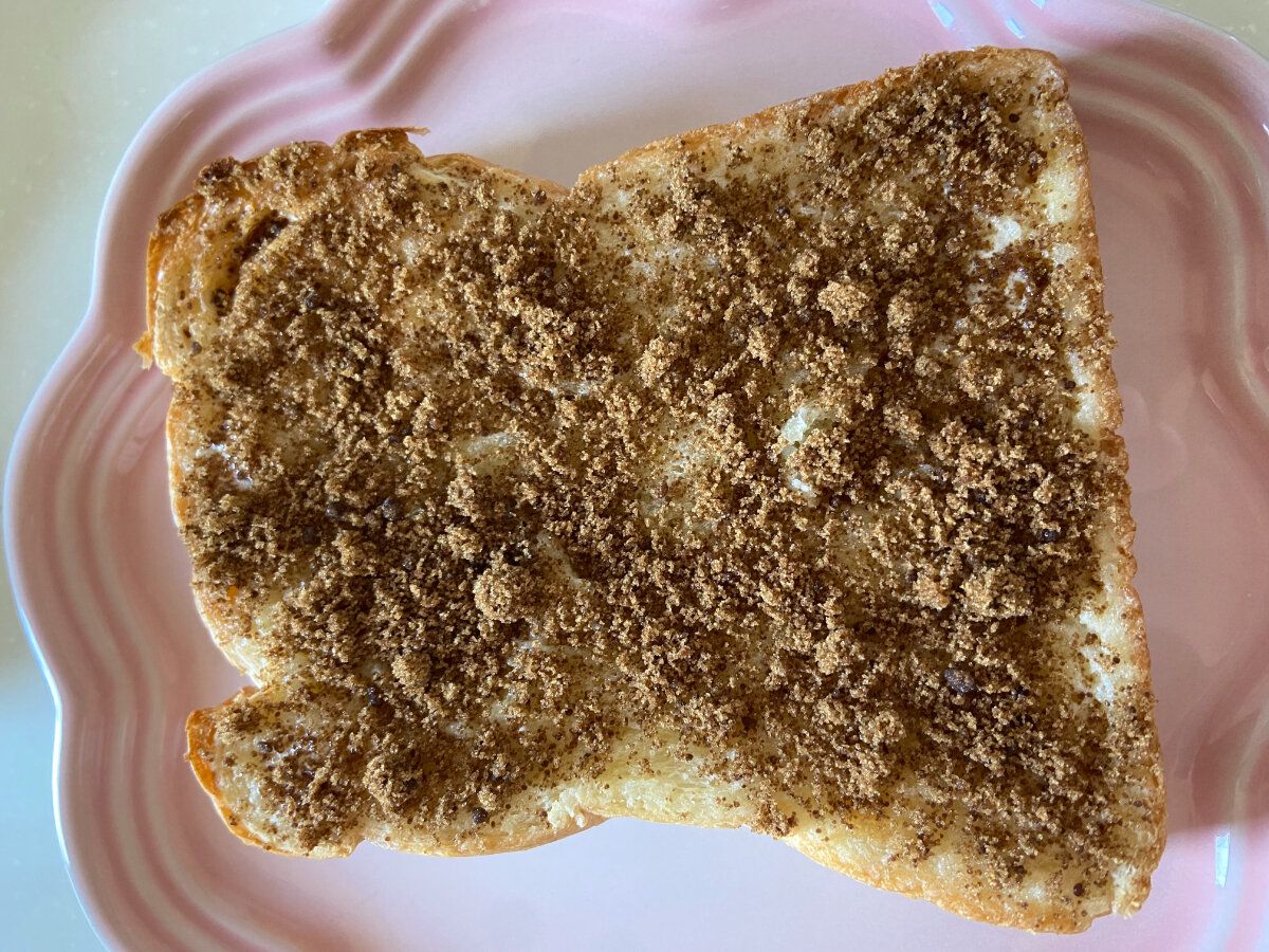 焼いてからかける